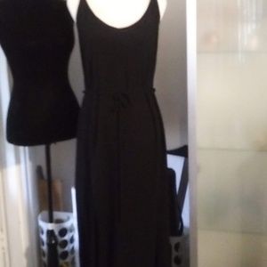 Black Sleeveless Maxi Dress